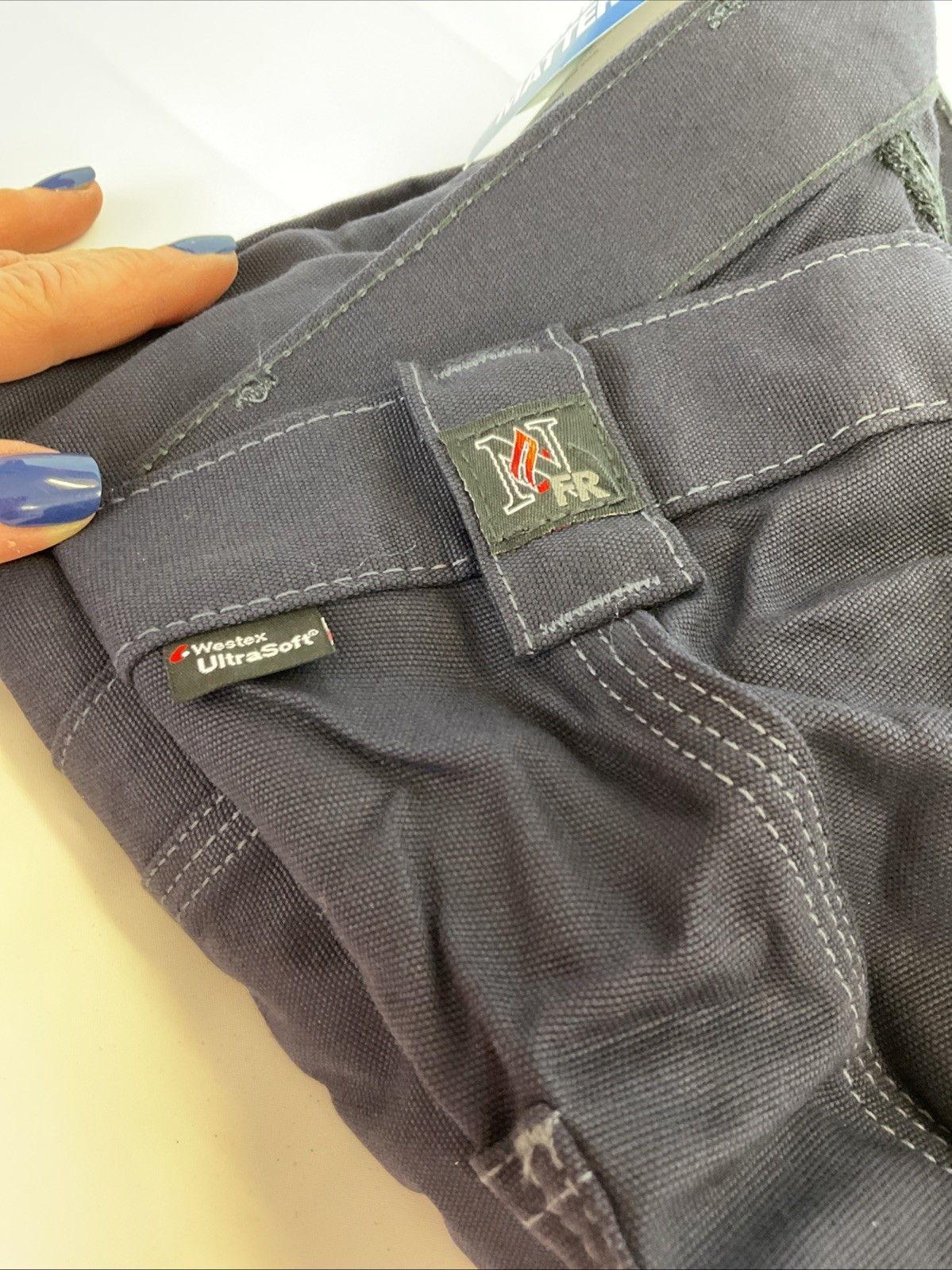 NeeseWear FR Pants Riverside Ultra Soft Flame Resistance Sz 38 Reg Unhemmed - second product detail image
