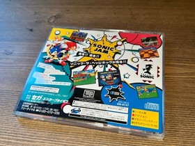 Operation confirmed Used SS software SONIC JAM Sega Saturn SS with Obi Flyer