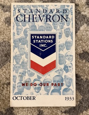 STANDARD OIL BULLETIN OCTOBER 1933 CHEVRON OIL