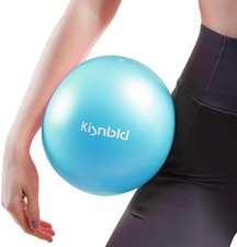 Small Exercise Ball 9 Inch Mini Pilates Anti-Burst Slip Resistant Yoga Fitness