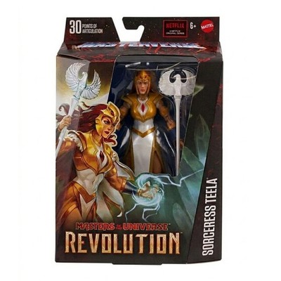Mattel Sorceress Teela MOTU Masterverse Revolution Figura Acción 18cm HYC45
