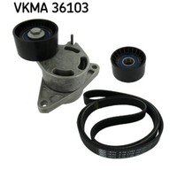 Keilrippenriemensatz Skf Vkma 36103 FüR Opel Renault Vivaro A Master Ii