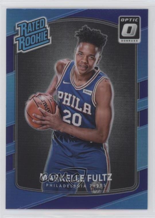 2017 Panini Donruss Optic Rated Purple Prizm Markelle Fultz #200 Rookie RC 1pd