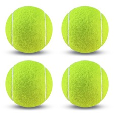 Tennis Balls, 4 Pack Training Tennis Balls   Practice Balls for Beginners