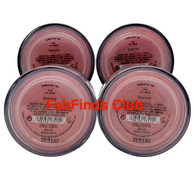 4x BareMinerals Loose Mineral Powder Blush in Beauty 0.03oz/0.85g Sealed