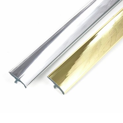 Chrome Gold T Molding Arcade 19mm 20mm 3/4'' Eckprofil 1 Meter Gold Arista