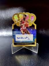 Calvin Murphy HOF 2022-23 Panini Crown Royale Auto Gold 02/10