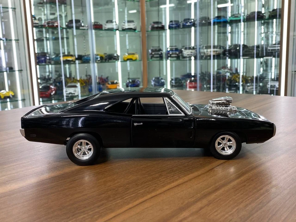 Hot Wheels Dodge Charger 1970 "The Fast and the Furious" Black [1/18 Diecast] - Image 3 of 4