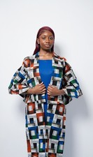 Trendy African kimono set for Women