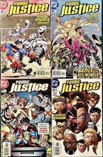 Young Justice v.1 #27, 30-33, 39-41 NM 2001-2002 DC Comics