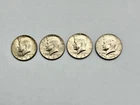 Kennedy Half Dollars 2 40% SILVER Lot of 4 Coins Years 1966, 1967, 1976, 1985!!