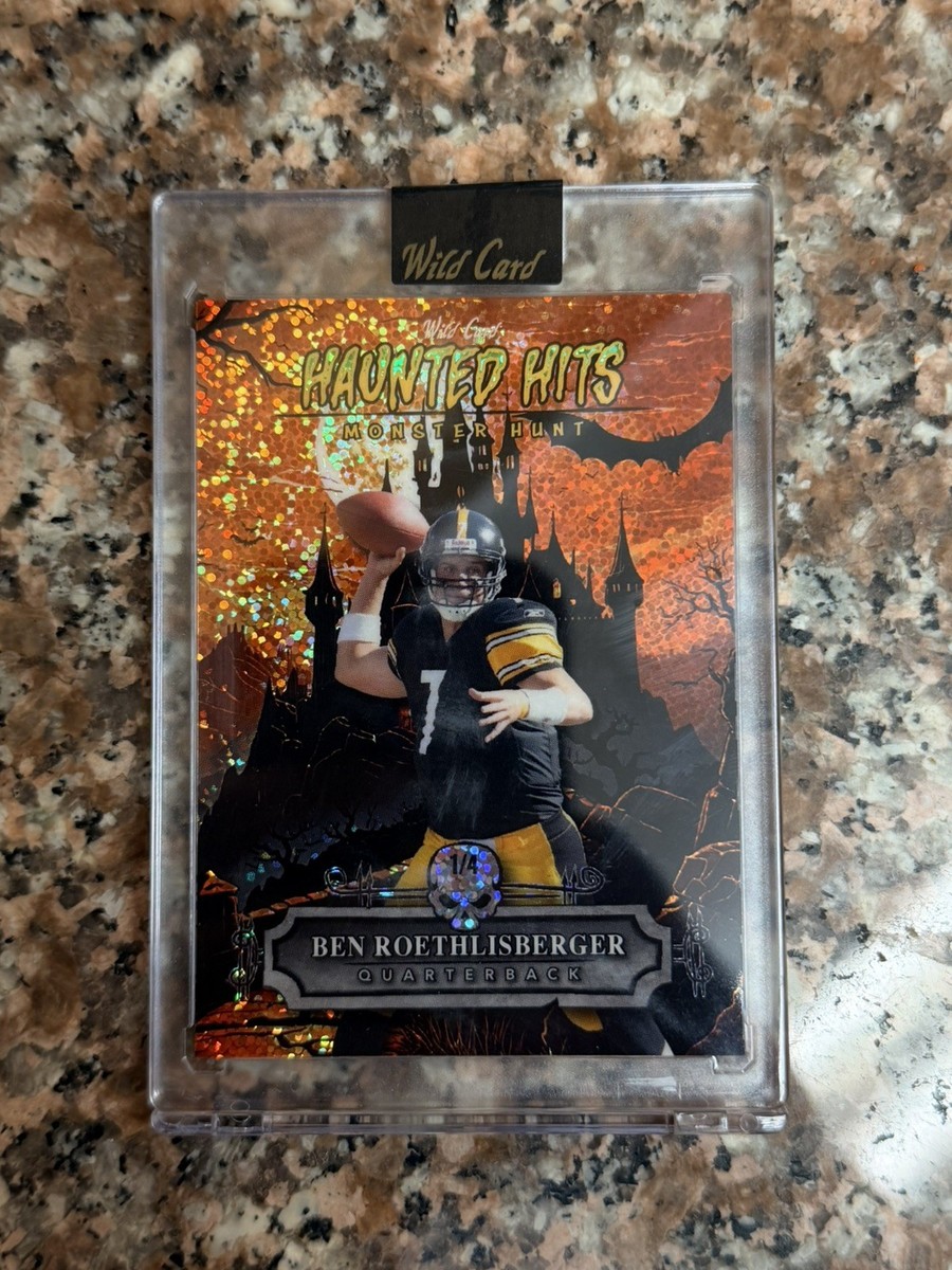 2025 Wild Cards Ben Roethlisberger 1/4 Haunted Hits | eBay
