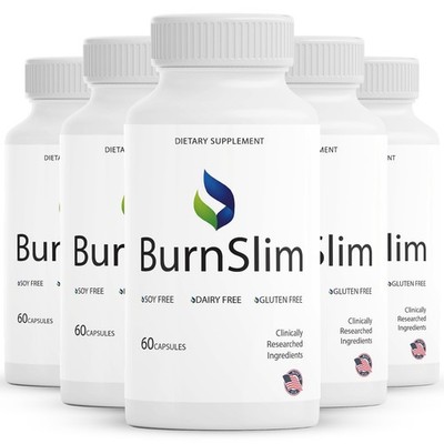 (5 Pack) Burn Slim Keto Capsules   BurnSlim Advanced Formula, Extra Strength