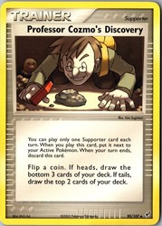 Professor Cozmo's Discovery 90/107 EX Deoxys Uncommon Trainer