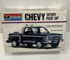 Vintage 1977 Monogram Chevy Sport Pick-Up Tru...
