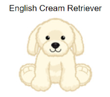 Webkinz Classic English Cream Retriever Code Only messaged
