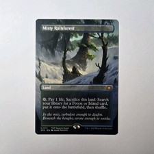 Magic: The Gathering Misty Rainforest Borderless - TDM Special Guest - Mythic