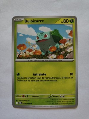 Pokemon Karte - Bulbizarre 001/132 - Mega Evolution ME01