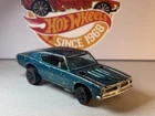 Hot Wheels Redline Custom Barracuda - Aqua - HK - 1968