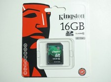 BRAND NEW Kingston 16GB Class 10 Secure Digital High Capacity SDHC Card