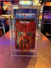 Vintage Masters of the Universe MOTU 12 Back Beast Man  MOC 1983 Unpunched