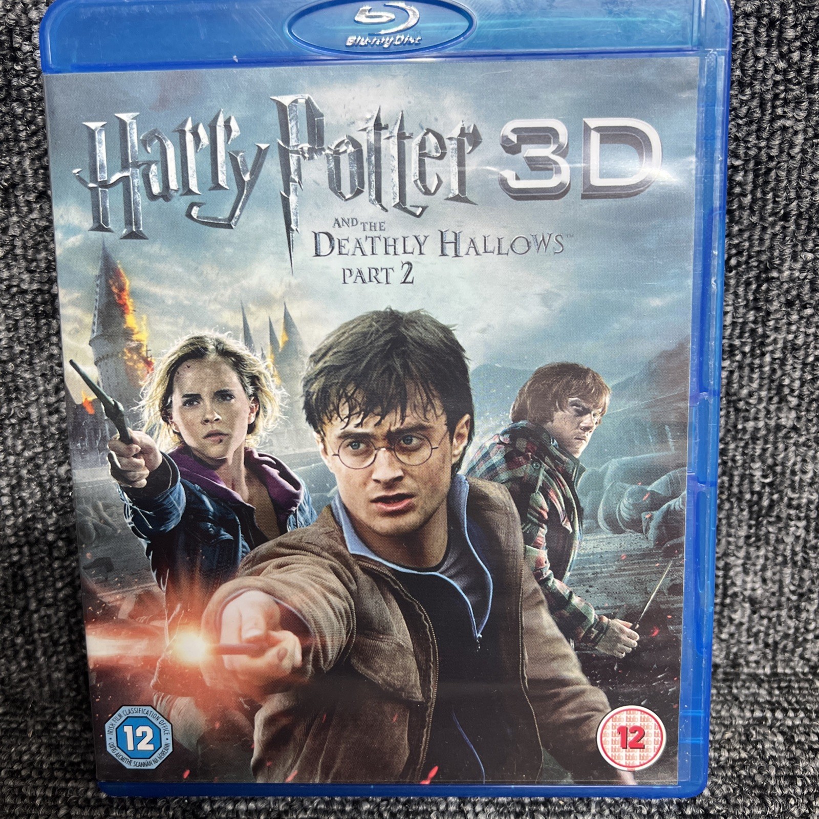 Harry Potter And The Deathly Hallows - Part 2 (Blu-ray 3D, 2011) VGC Freepost Uk