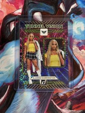 2025 Donruss WNBA DiJonai Carrington /399 Tunnel Vision Green Fireworks #5