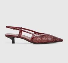 Gucci GG Crystal Slingback Pumps PLEASE REQUEST YOUR SIZE BEFORE PURCHASING