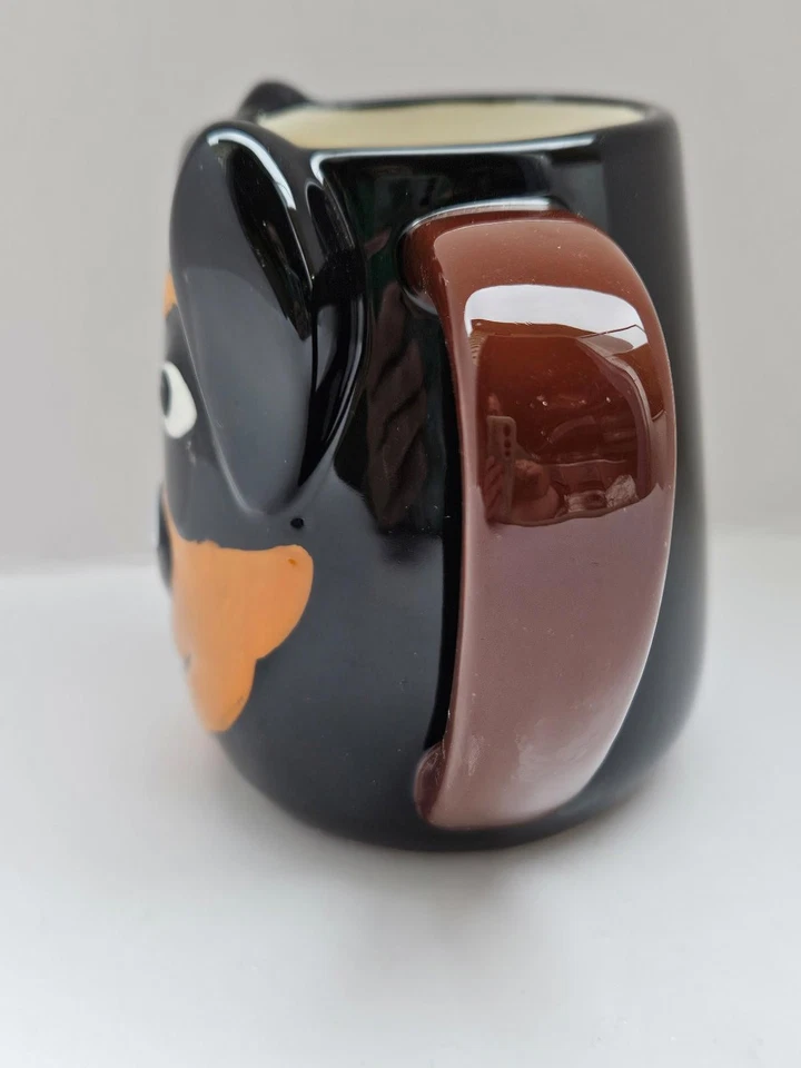 Adorable taza de café Rottweiler por etiqueta Foto 2 de 4