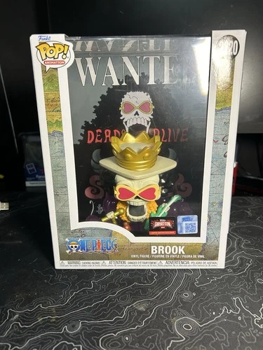 One Piece Brook Wanted Poster Funko Pop! #2220 IN HAND