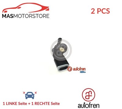 ABS SENSOR DREHZAHLFÜHLER PAAR HINTEN AUTOFREN SEINSA DS0005 2PCS I NEU
