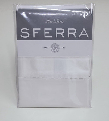 Sferra 1842 Giza 45 Seta King Pillowcase Pair Candlelight Silk Cotton