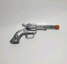 Vintage 1950's Hubley Single Shot Smoky Metal Western Toy Cap Gun