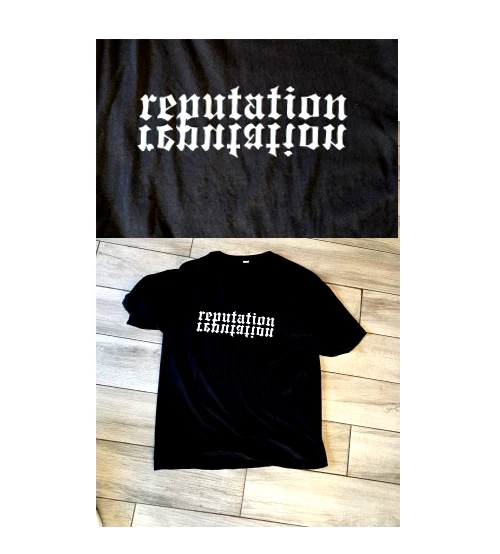 TAYLOR SWIFT T-Shirt Reputation Tour T-shirt Reputation Shirt size 2XL NOT MERCH