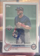 2022 Topps Pro Debut - Emmanuel Rodriguez #PD-20 Autographs (AU, RC)