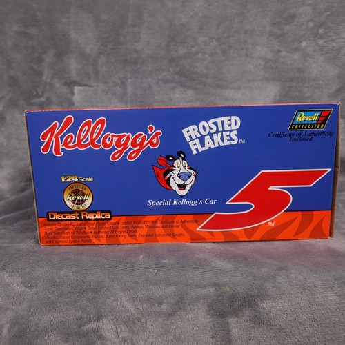 Vintage Revell 1:24 Kellogg's Frosted Flakes #5 Monte Carlo Diecast Bank 1997 - Afbeelding 5 van 17