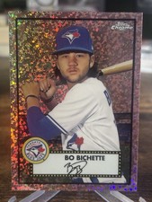 2021 Topps Chrome Platinum Anniversary Bo Bichette #199 /75