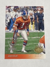 1993 SP Football #75 - Jason Elam RC - Denver Broncos