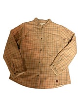 Woolrich Womens Deep Biscuit Fleece Lined Button Jacket Large