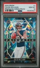 2024 Panini Prizm Prizmatic Green Prizm Caleb Williams Rookie #1 PSA 10 RC Bears