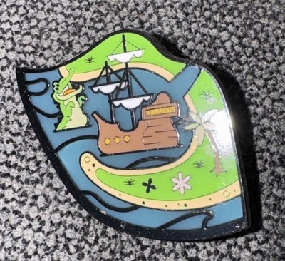 Disney Pin Loungefly Peter Pan Neverland Puzzle Tick Tock Croc and Ship