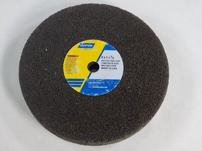 Norton NV1434-T5BS-X348 Black Max 6000 RMP Grinding Wheel 8x1x5/8