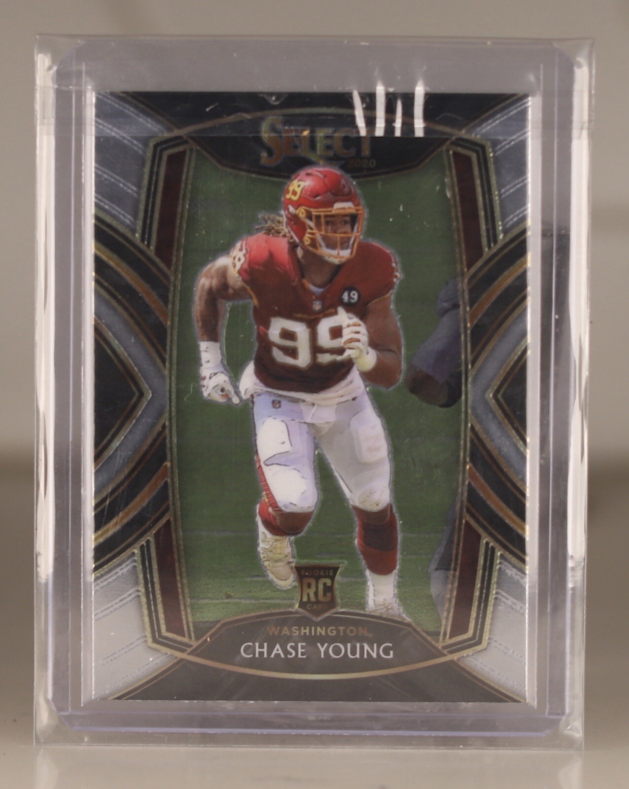 2020 Select Chase Young Club Level Silver Prizm Rookie RC #264