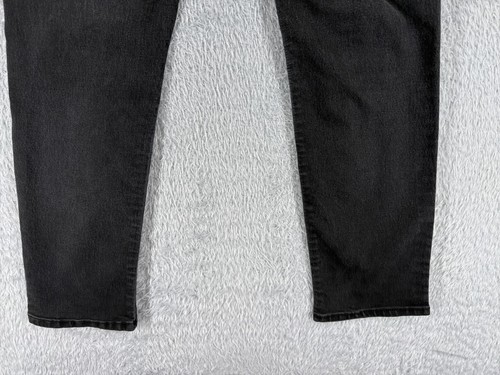 Calvin Klein Pants Women 10 Black Jeans Denim Mid Ultimate Skinny Cotton 29x27 - Picture 14 of 16