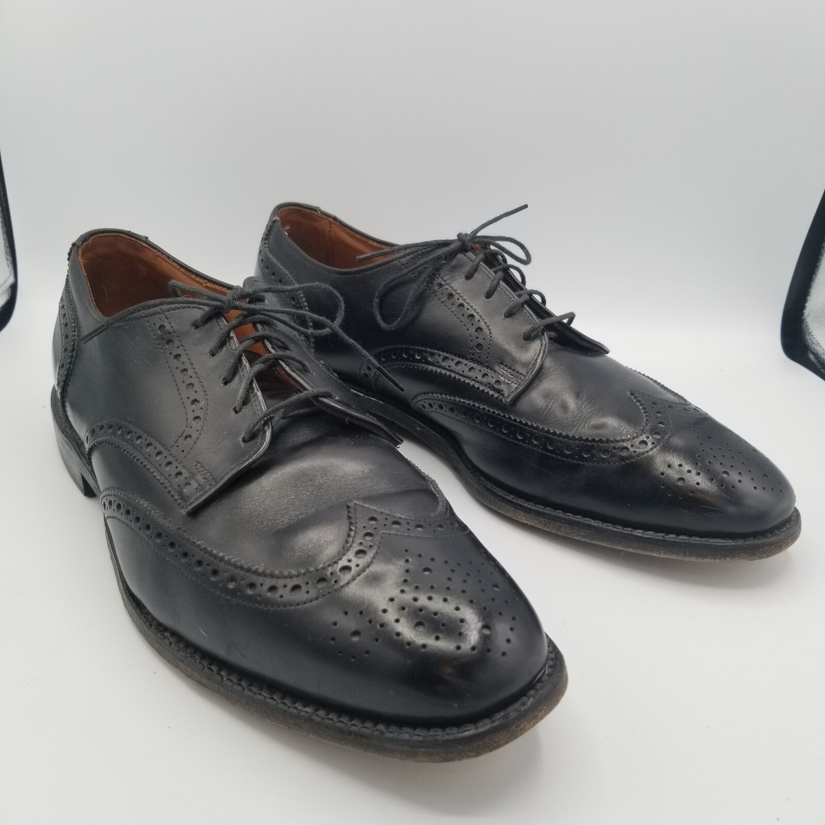 Allen Edmonds Ashland Men Size 10.5 D Wingtip Blucher Dress Shoes