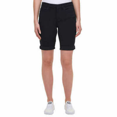 Short En Jean DKNY Femme - Taille 12 US (L) - Bleu - Taille Haute - Coton