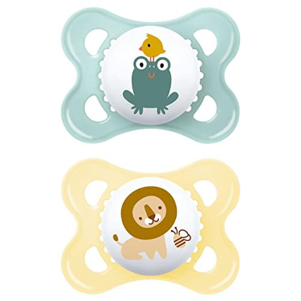 (TG. 0+ Meses) MAM Ciuccio originale S159 Skinsofttm Ultrasuave Silicone Tettare