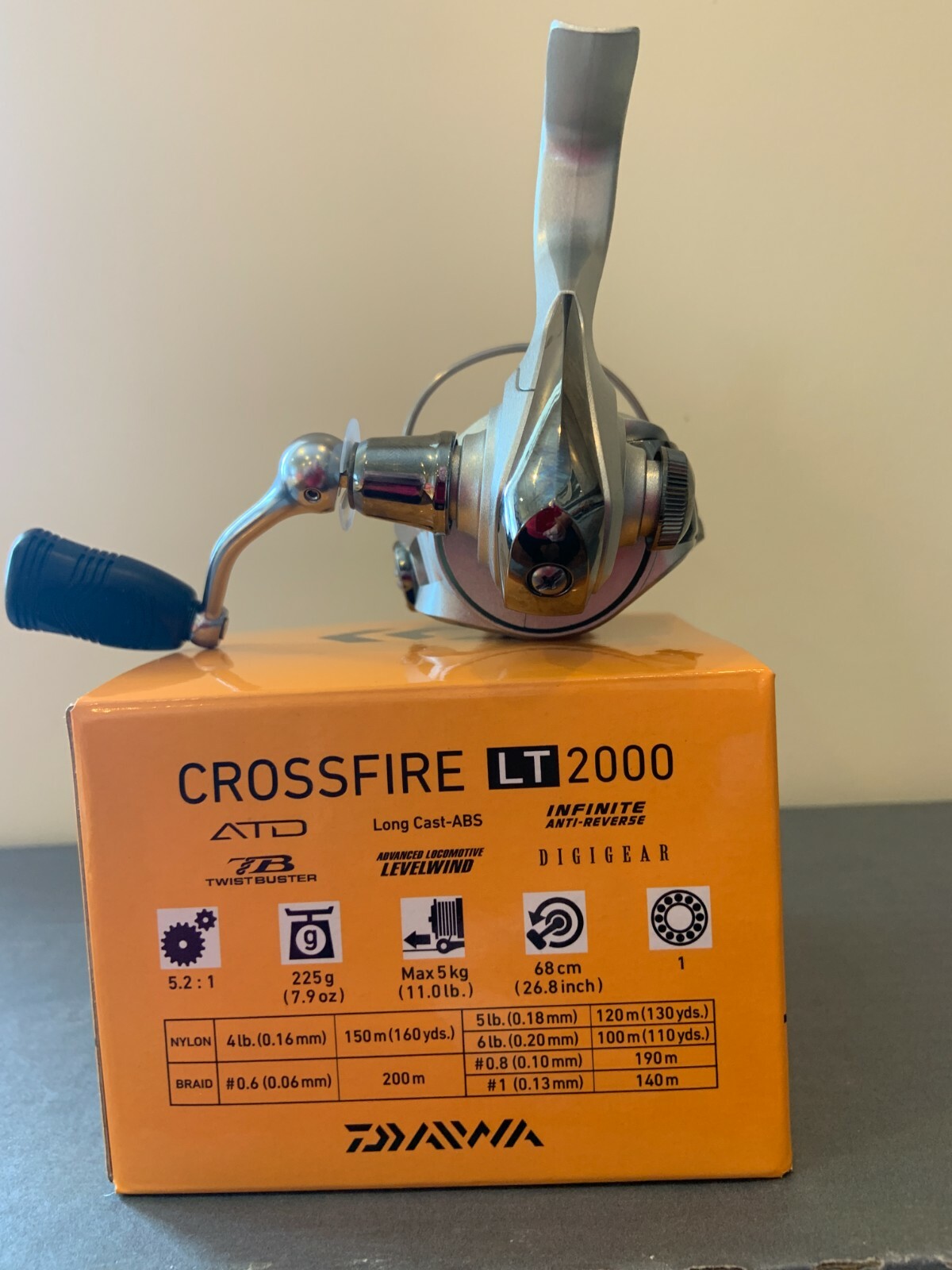 DAIWA CROSSFIRE LT2000 SPINNING REEL