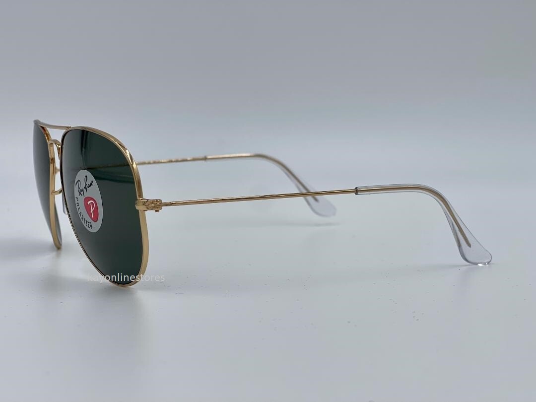 Ray Ban Sunglasses Aviator Gold RB3025 001/58 Polarized  display picture 3