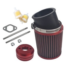 62mm Upgraded Air Filter For Predator 196cc 212cc For Coleman CT100 Red